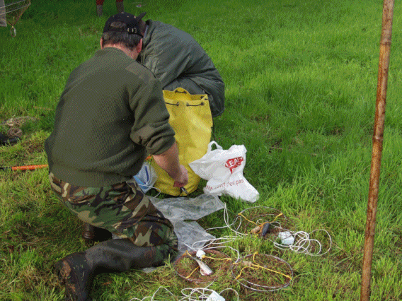 Pêche des écrevisses